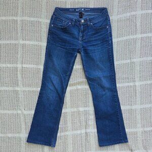 APT 9 Darkwash Midrise Petite Bootcut Jeans